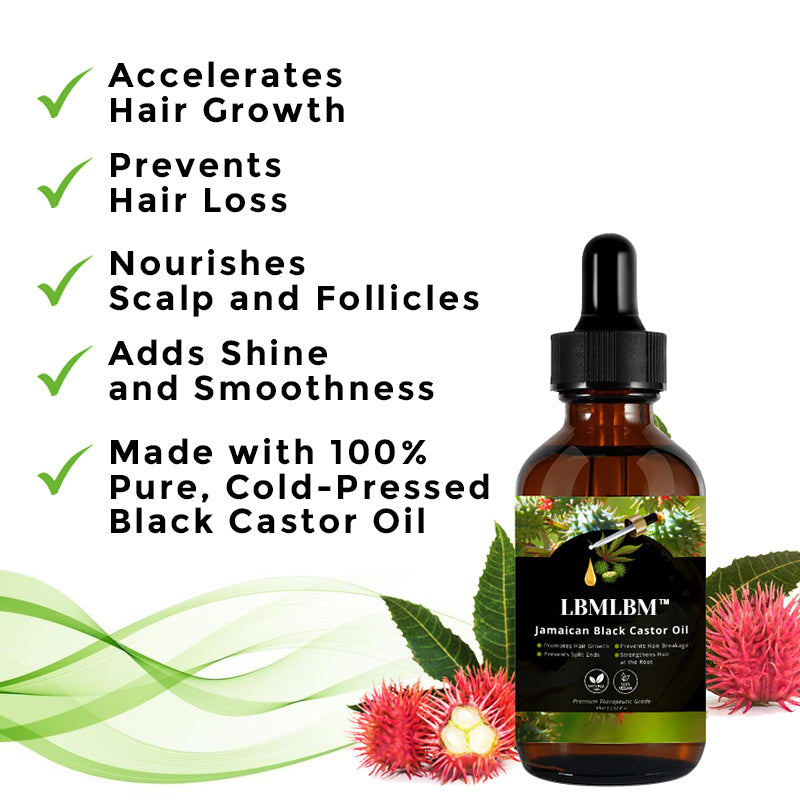 ⚡50% OFF⚡LBMLBM® Jamaican Black Castor Oil For Hair Growth & Eyebrow Nourishment