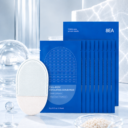 Full-Body Exfoliating Scrub Pads Scrub Pads For Bumpy Flaky Skin